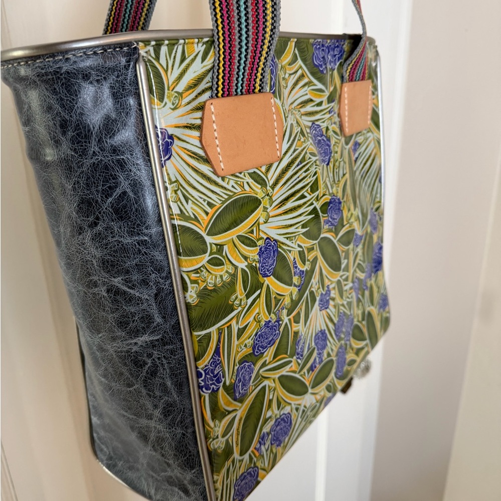 Consuela Louise Classic Tote Bag with Multicolor Straps - Picture 12 of 14